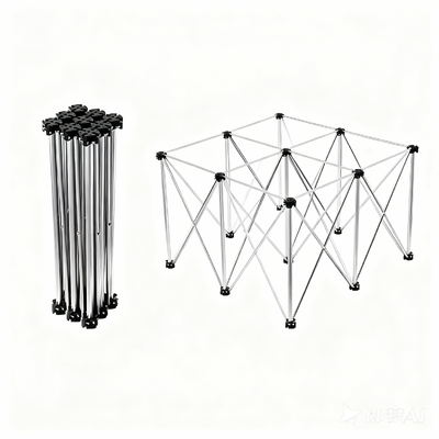 Multi Functional Operation Woodworking Table With Foldable Spider Leg Workbench Retract Spider Leg Telescopic Stainless Steel Industrial DIY Worktable 6/8/9/12/15 Legs 900kg