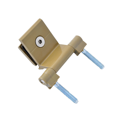 6mm পাউডার আবরণ Sauna দরজা Hinges ব্রাস সিলভার মূল রঙ সমাপ্ত