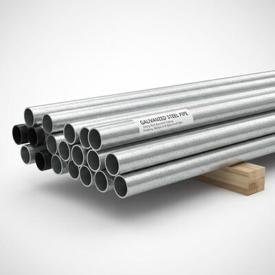 Moderate Corrosion Resistance Pre Galvanized Pipe Tensile Strength ≥ 370 MPa In 20x20mm Dimension